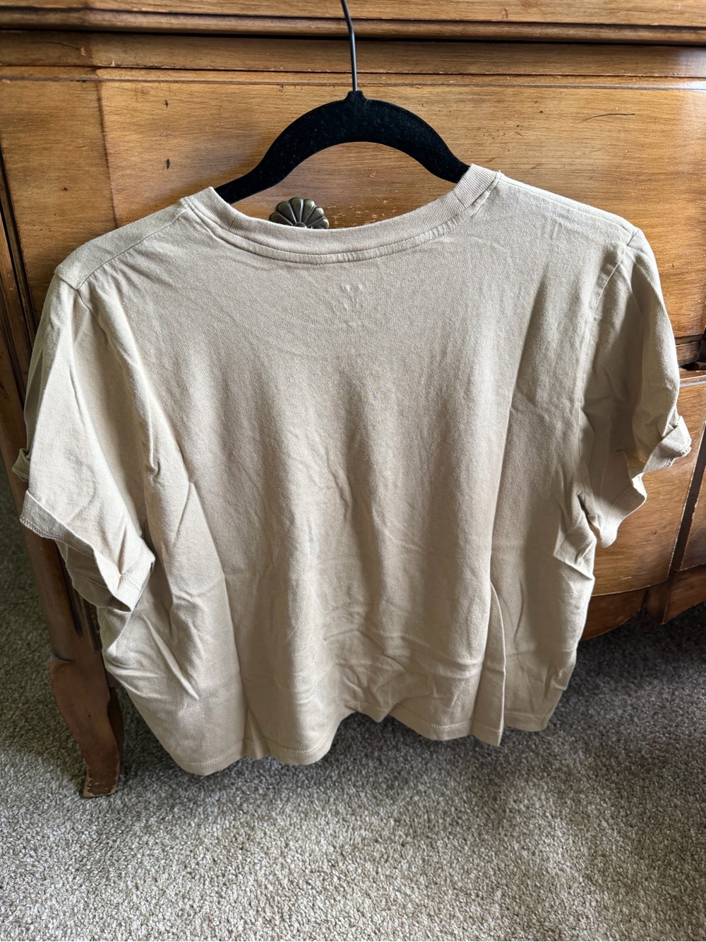 Madewell Softfade Cotton Boxy-Crop Tee - Picture 3 of 4
